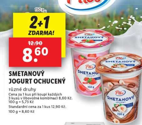 Pilos SMETANOVÝ JOGURT OCHUCENÝ
