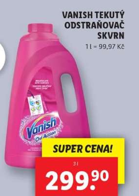 VANISH TEKUTÝ ODSTRAŇOVAČ SKVRN
