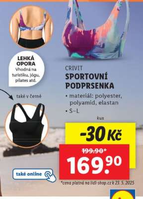 Crivit SPORTOVNÍ PODPRSENKA