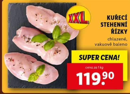 Kuřecí stehenní řízky