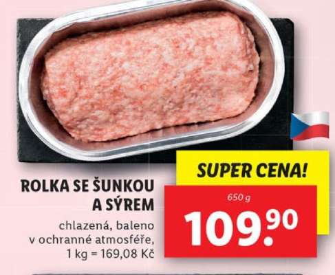 ROLKA SE ŠUNKOU A SÝREM