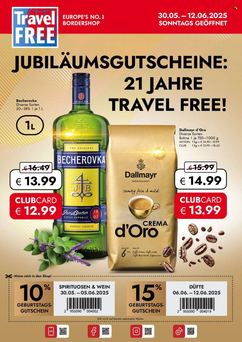 Leták Travel FREE - 30.5.2025 - 12.6.2025.