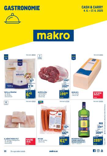 Leták MAKRO - 4.6.2025 - 17.6.2025.
