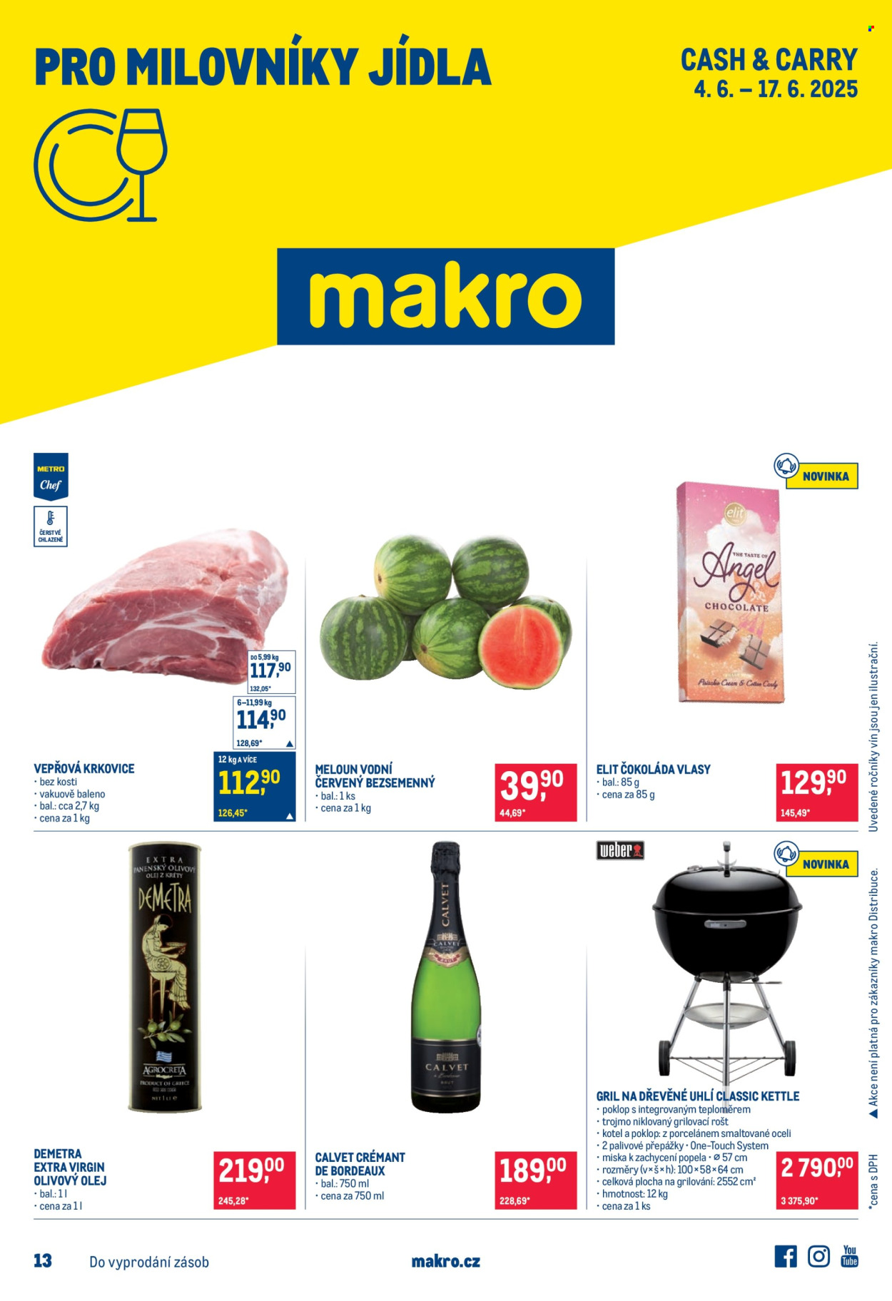 Leták MAKRO - 4.6.2025 - 17.6.2025. Strana 1