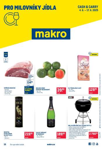 Leták MAKRO - 4.6.2025 - 17.6.2025.