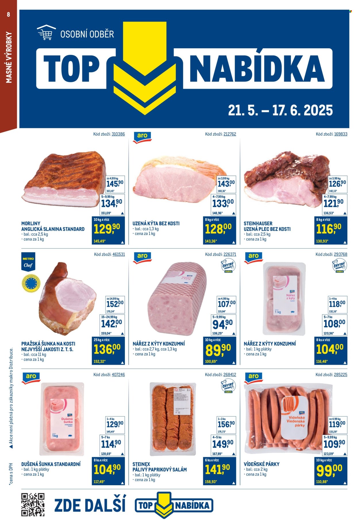 Leták MAKRO - 4.6.2025 - 17.6.2025. Strana 8