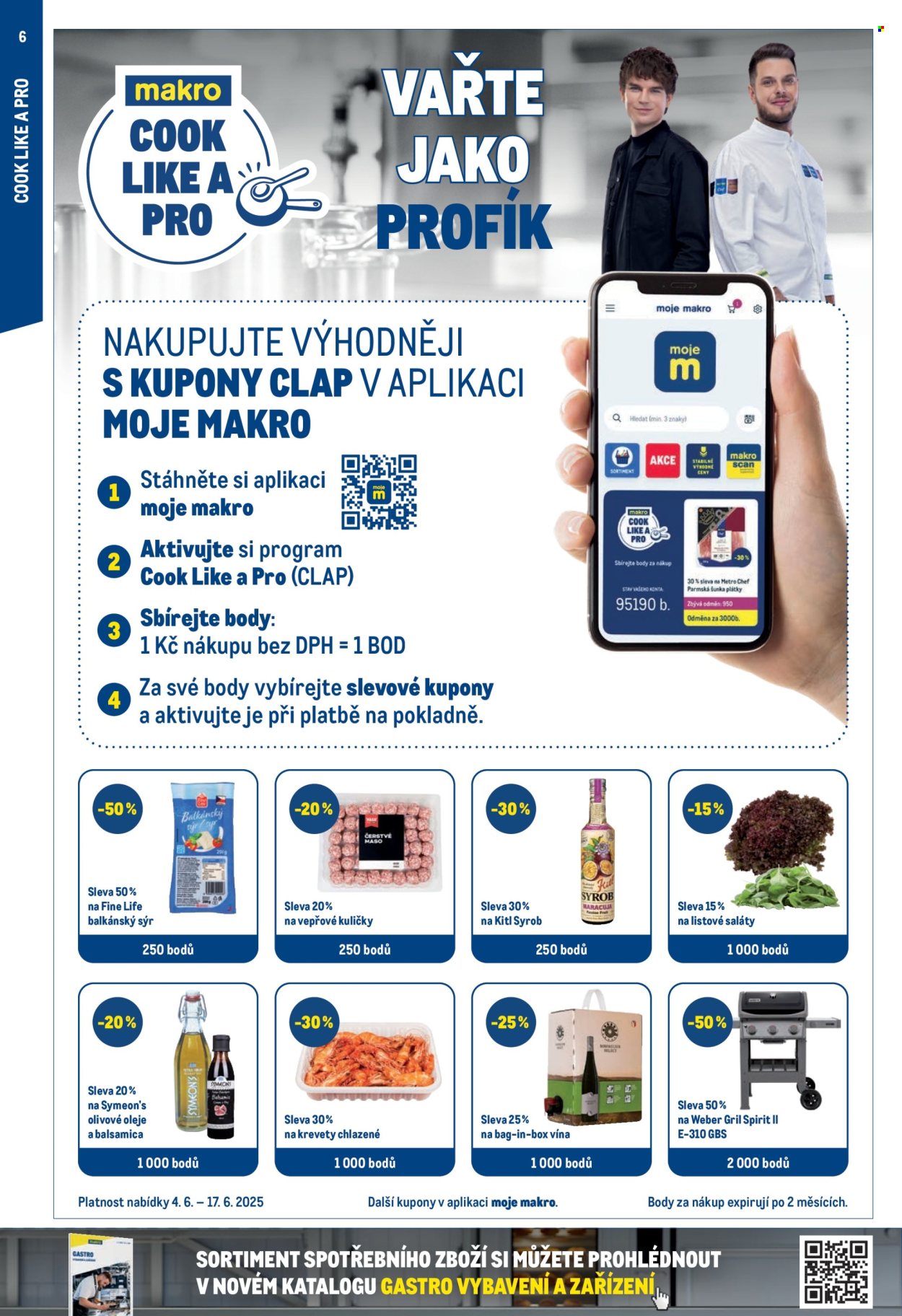 Leták MAKRO - 4.6.2025 - 17.6.2025. Strana 6