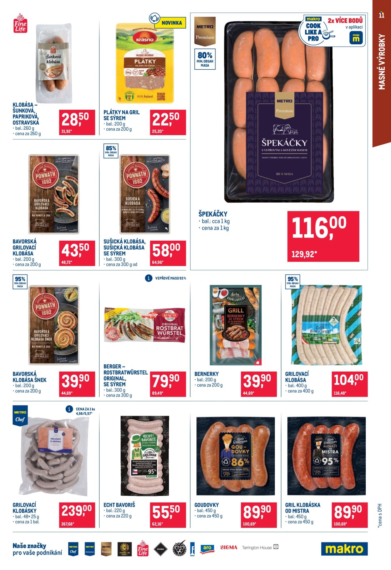 Leták MAKRO - 4.6.2025 - 17.6.2025. Strana 11