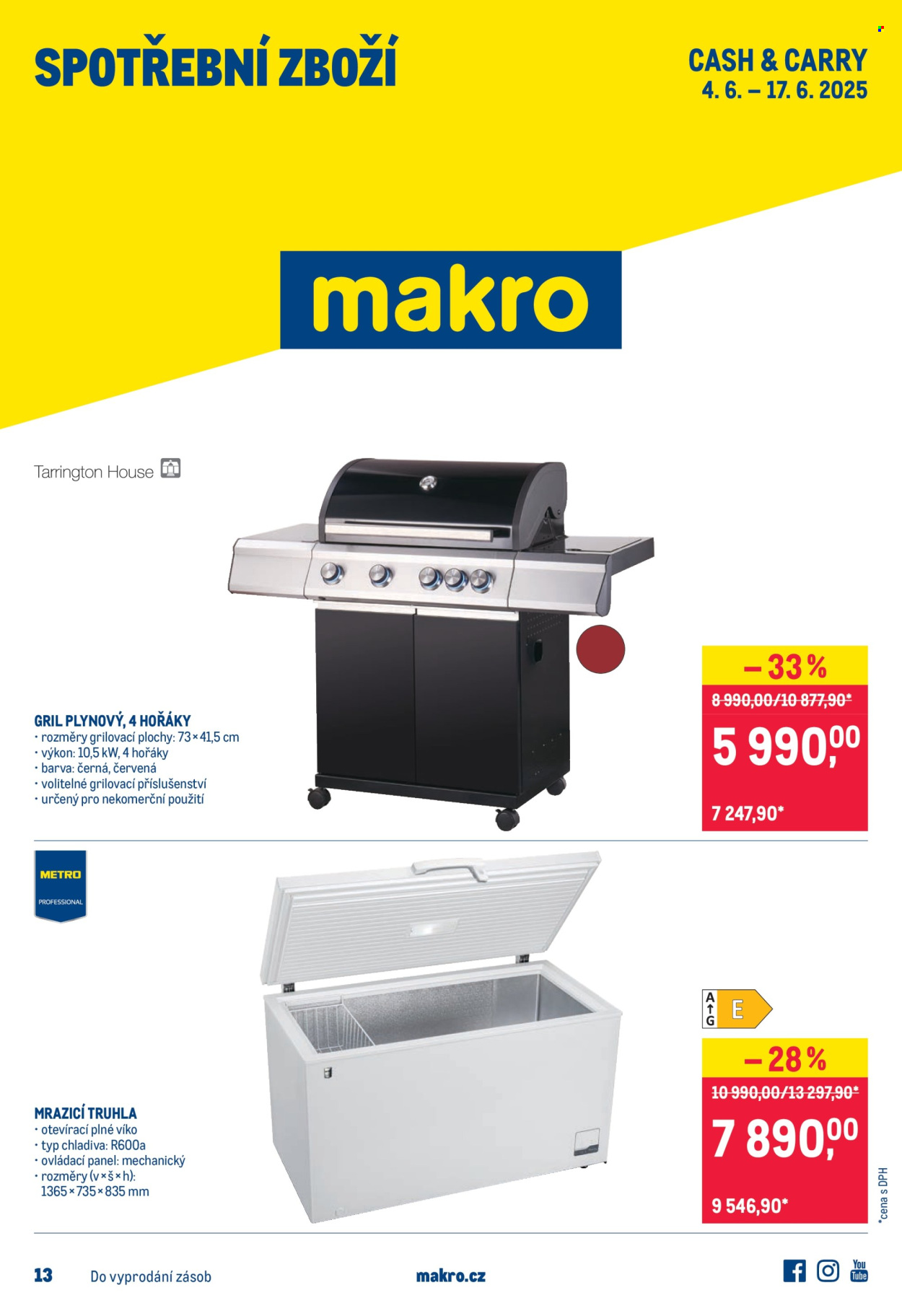 Leták MAKRO - 4.6.2025 - 17.6.2025. Strana 1