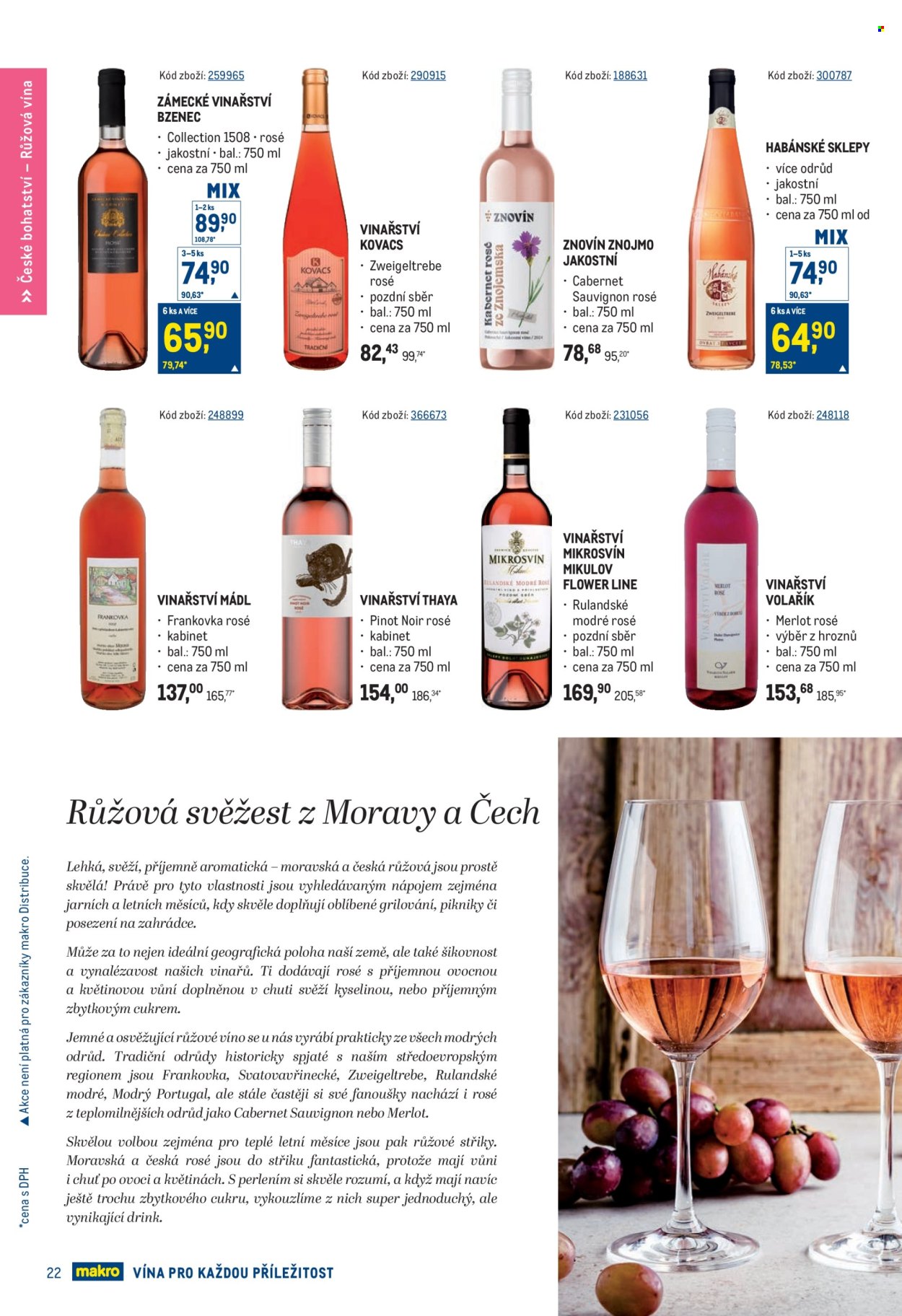 Leták MAKRO - 4.6.2025 - 1.7.2025. Strana 22