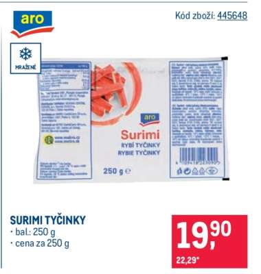Surimi tyčinky