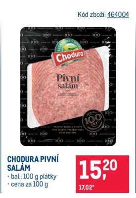 Chodura PIVNÍ SALÁM