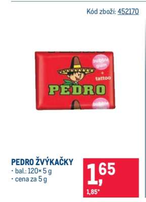 PEDRO ŽVÝKAČKY