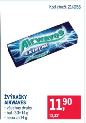 Žvýkačky Airwaves