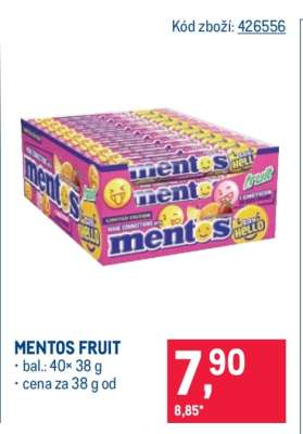 Mentos Fruit