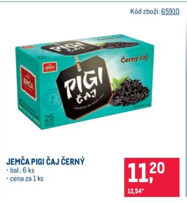 Jemča Pigi Čaj černý