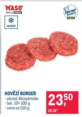 Hovězí burger