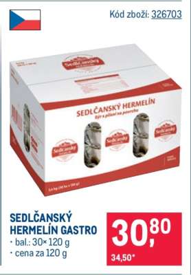 SEDLČANSKÝ HERMELÍN GASTRO