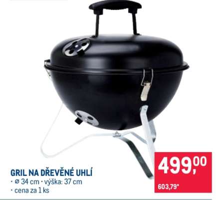 Gril na dřevěné uhlí