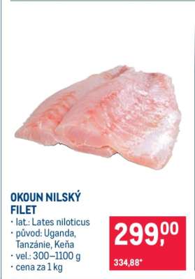 Okoun nilský filet