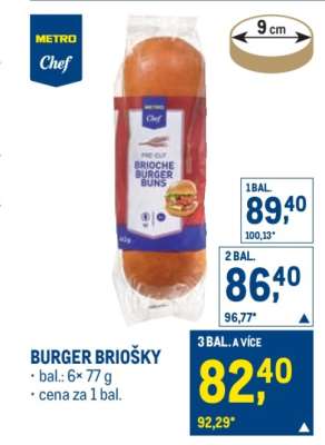 BURGER BRIOŠKY