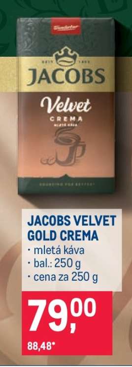 JACOBS VELVET GOLD CREMA