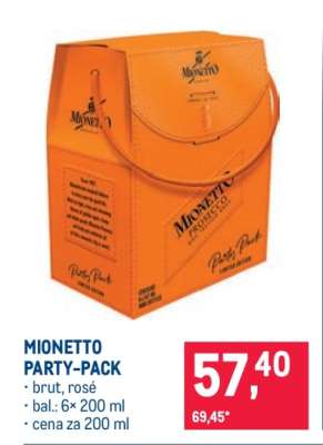 MIONETTO PARTY-PACK