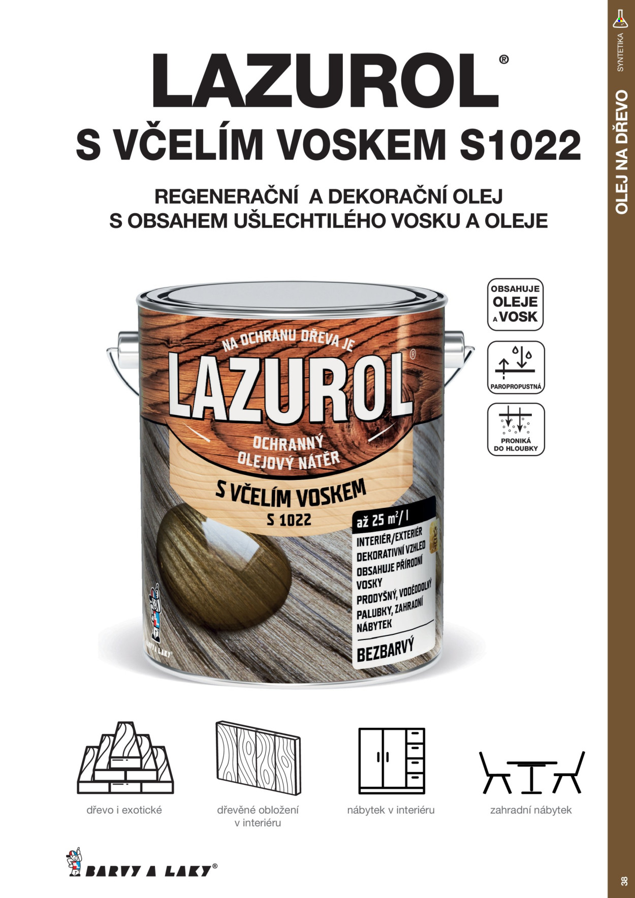 Leták Barvy a laky. Strana 17