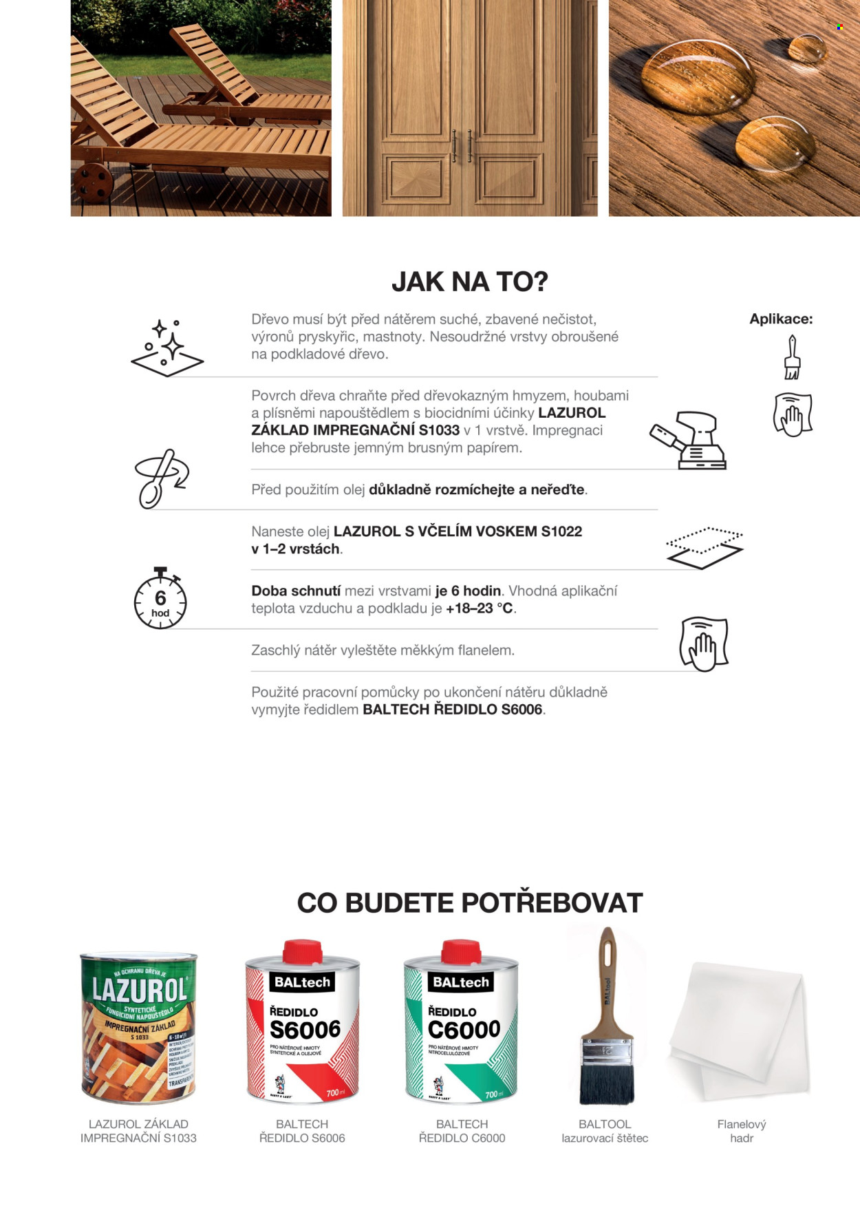 Leták Barvy a laky. Strana 19