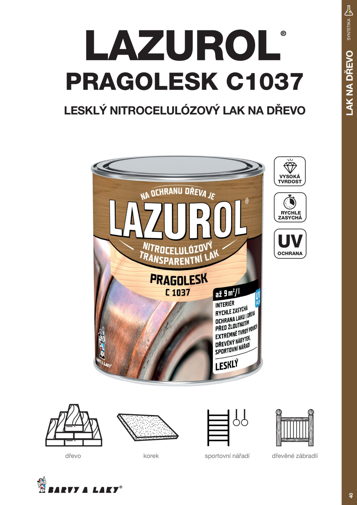 Leták Barvy a laky. Strana 21