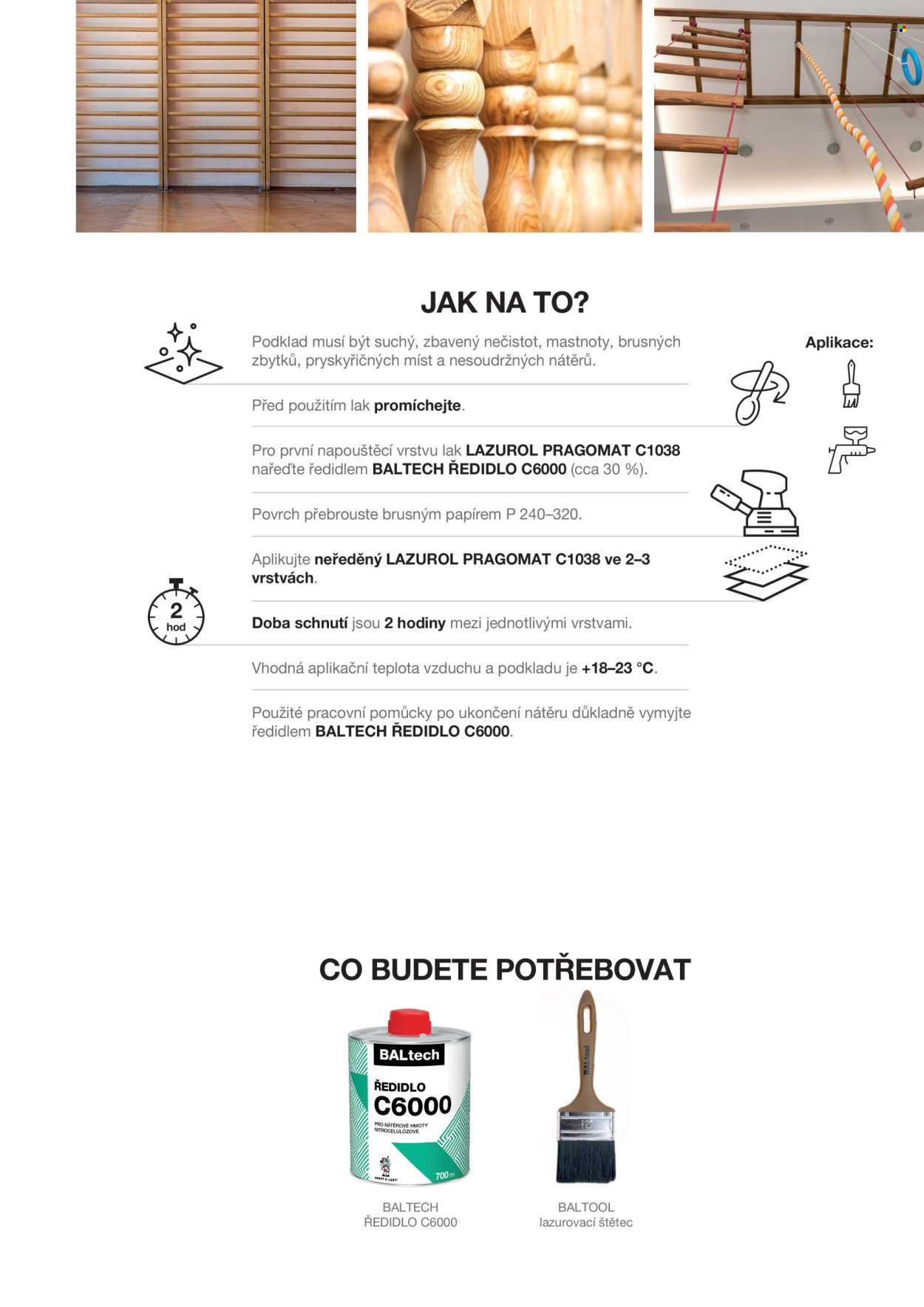 Leták Barvy a laky. Strana 27