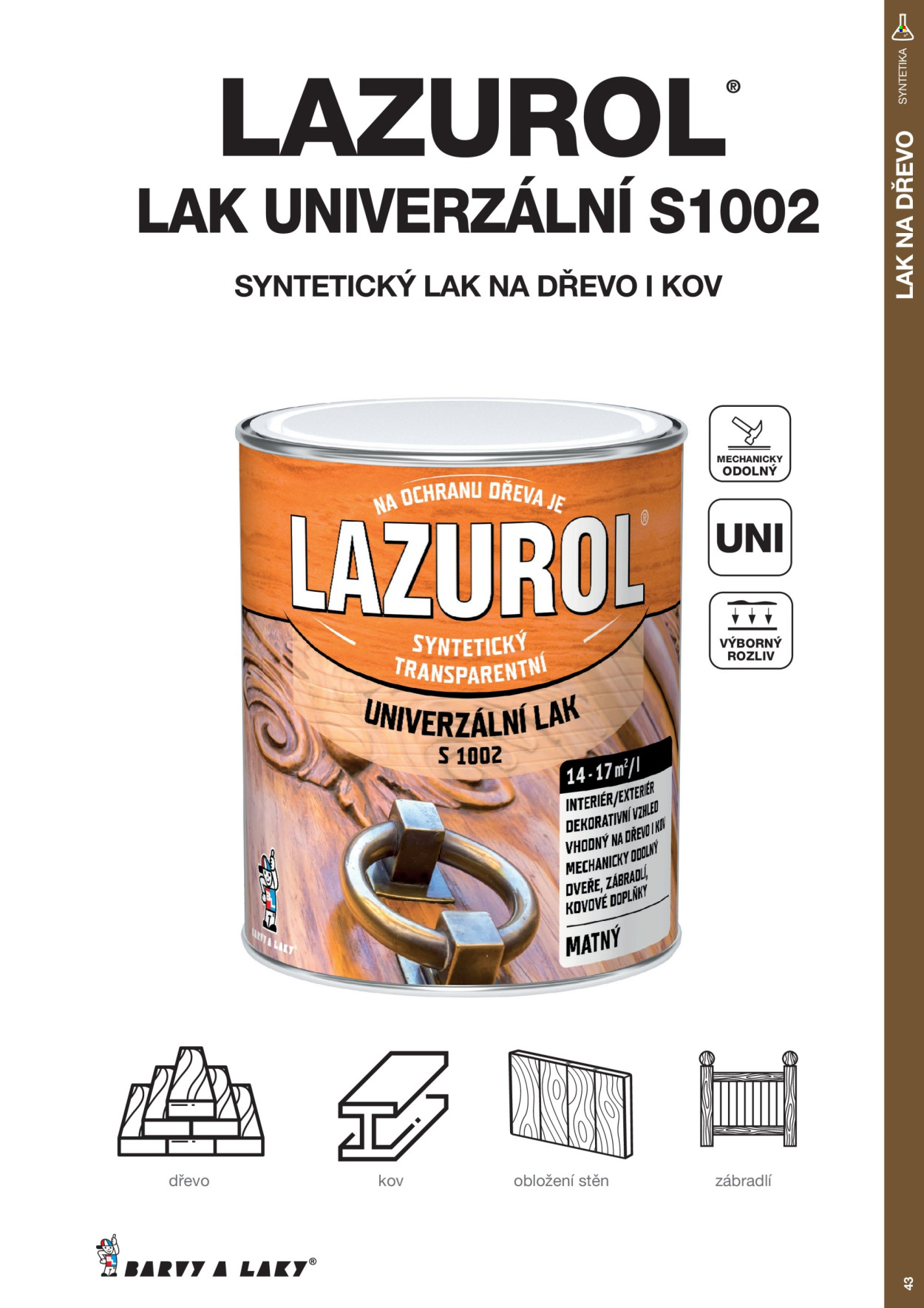 Leták Barvy a laky. Strana 32