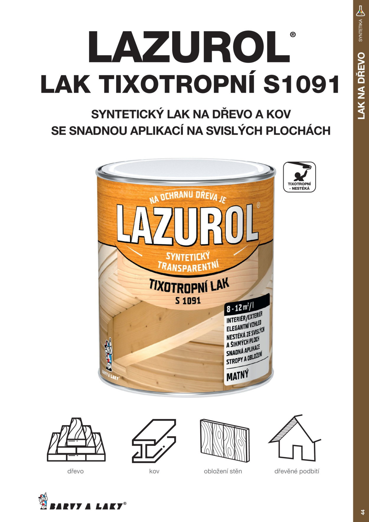 Leták Barvy a laky. Strana 36