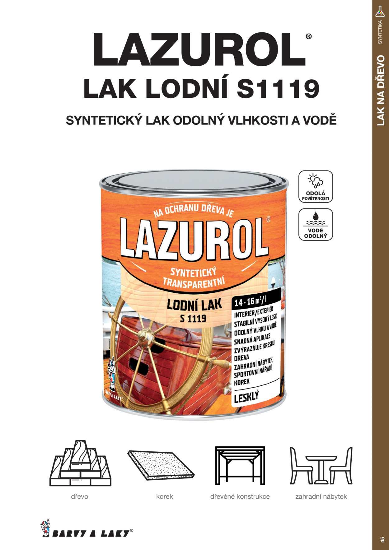 Leták Barvy a laky. Strana 40