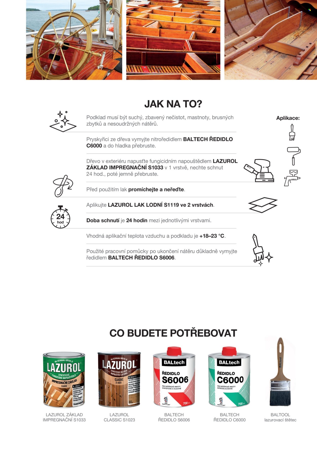Leták Barvy a laky. Strana 42