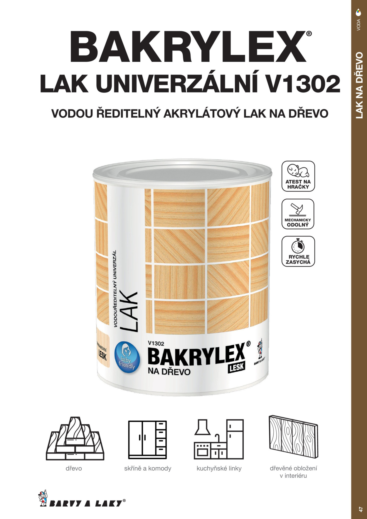 Leták Barvy a laky. Strana 48