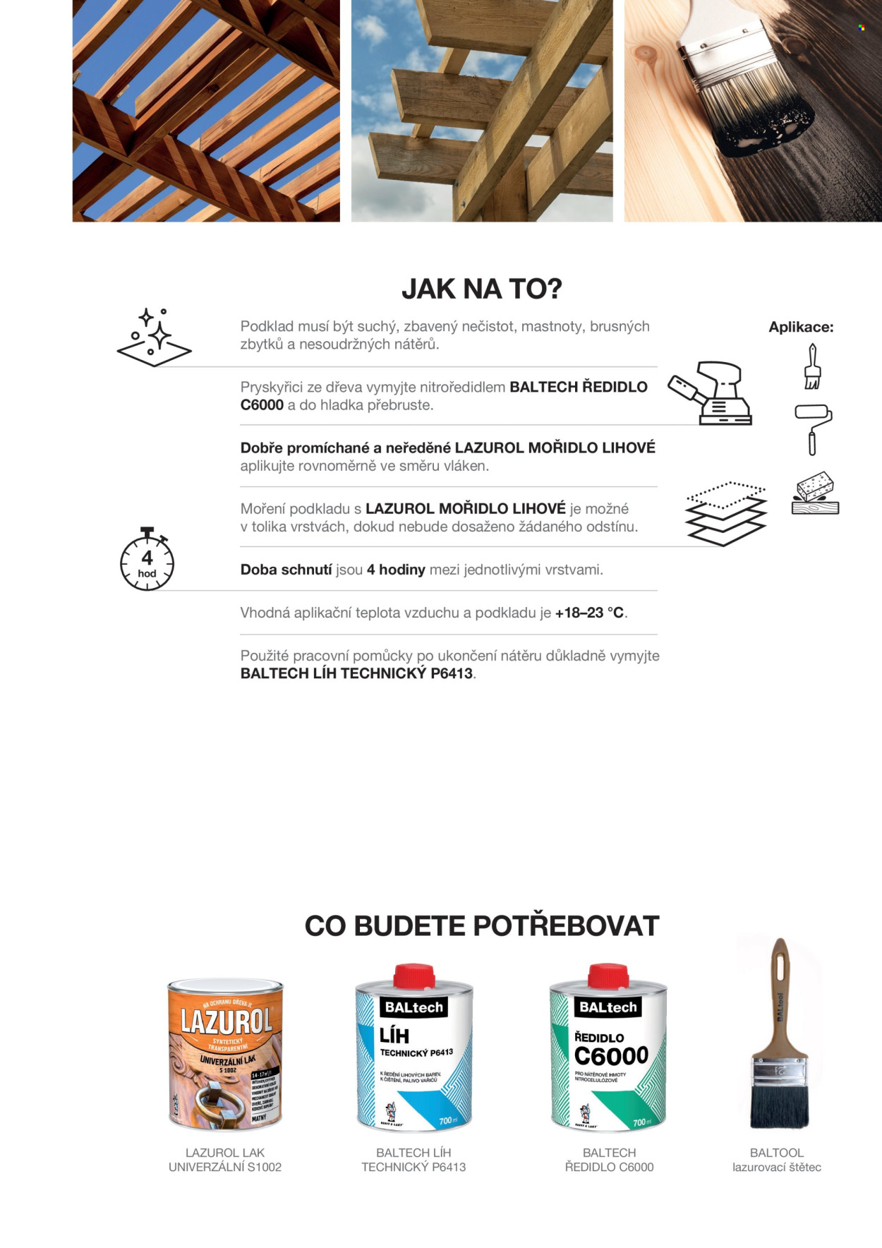 Leták Barvy a laky. Strana 70