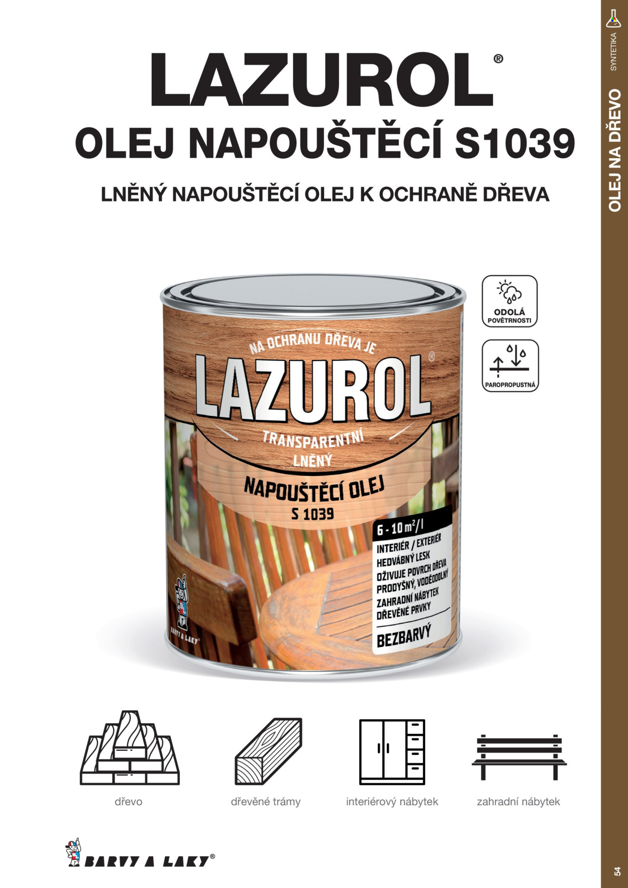 Leták Barvy a laky. Strana 76