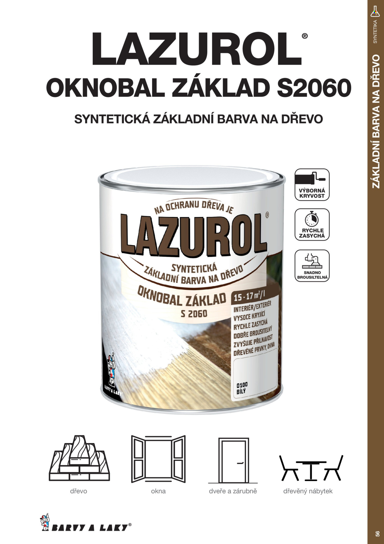 Leták Barvy a laky. Strana 84