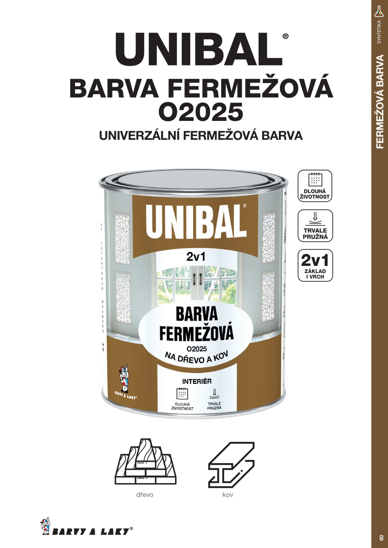 Leták Barvy a laky. Strana 100
