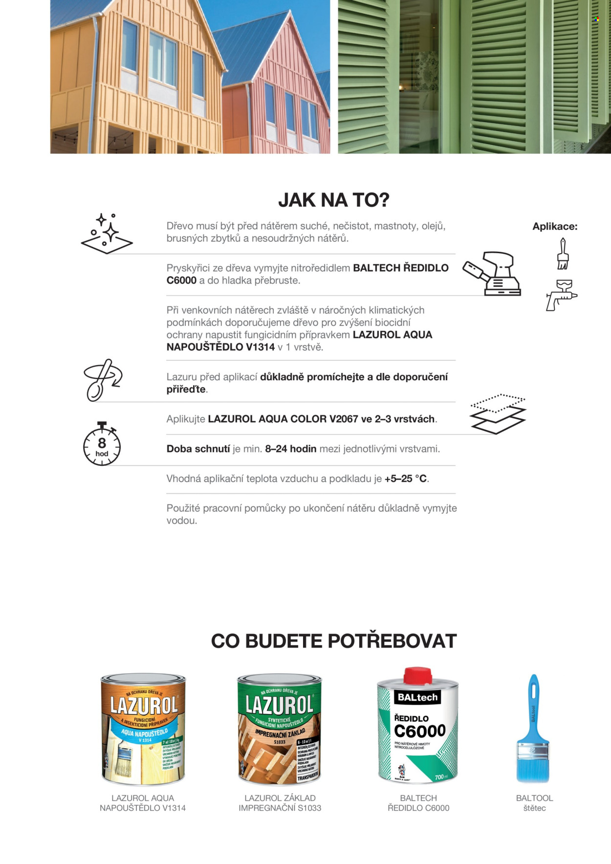 Leták Barvy a laky. Strana 106