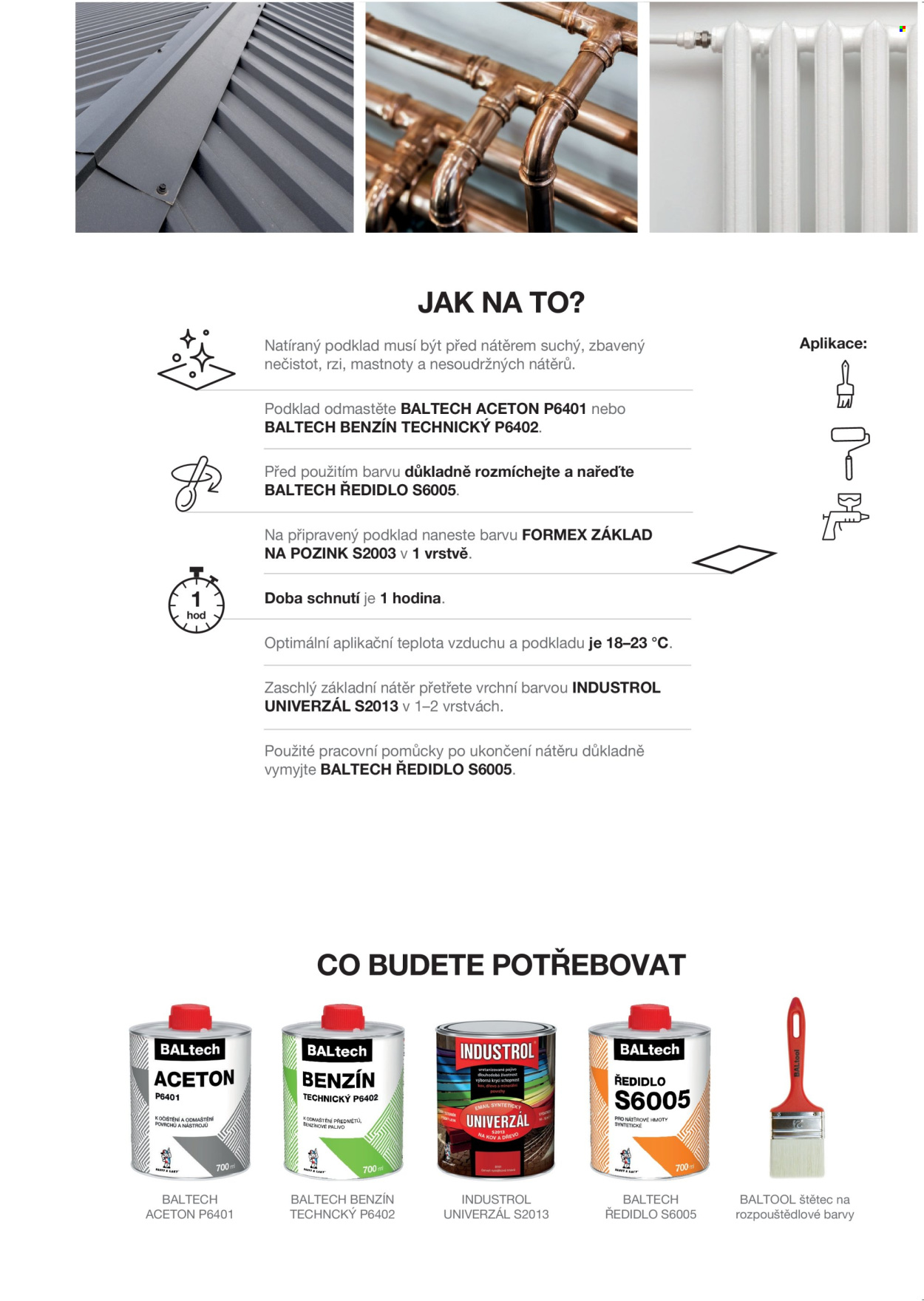 Leták Barvy a laky. Strana 23