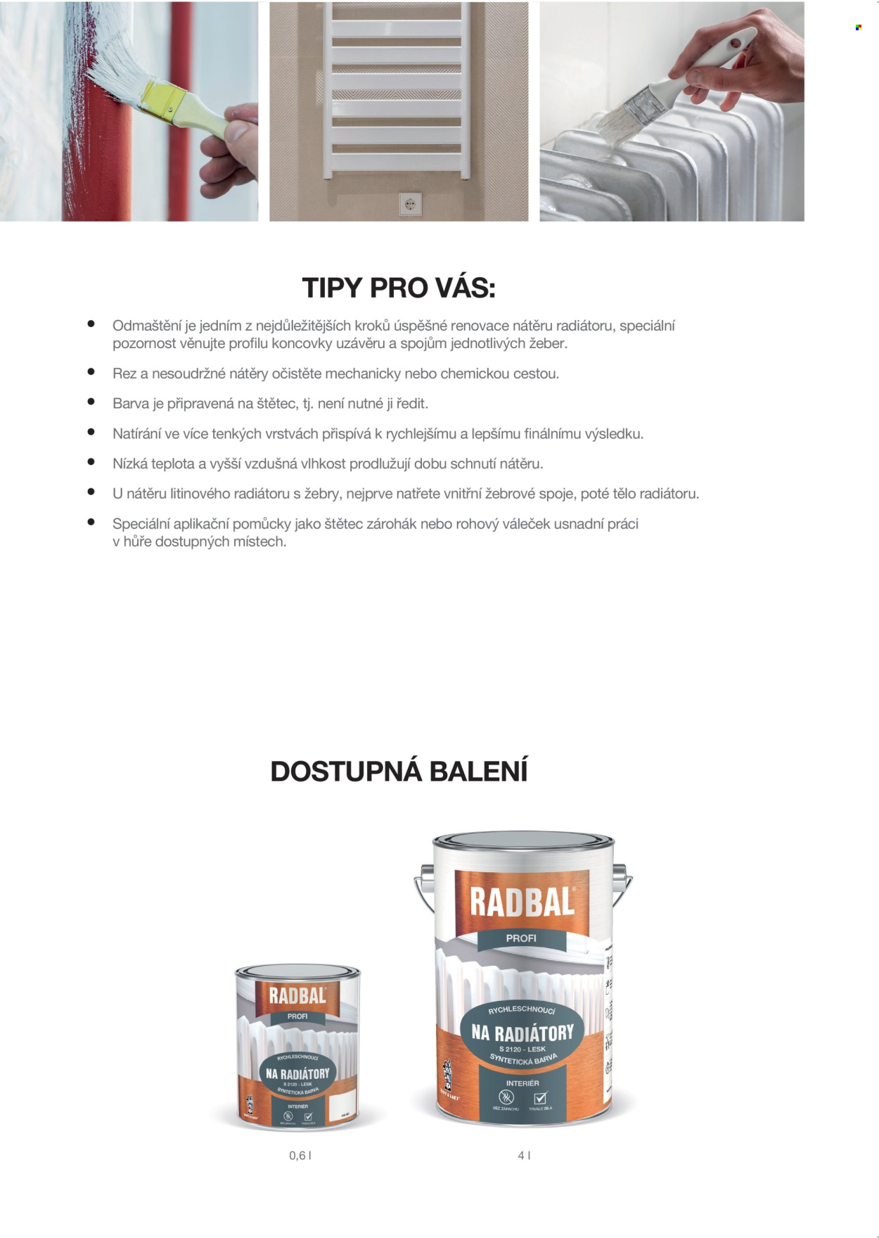 Leták Barvy a laky. Strana 48