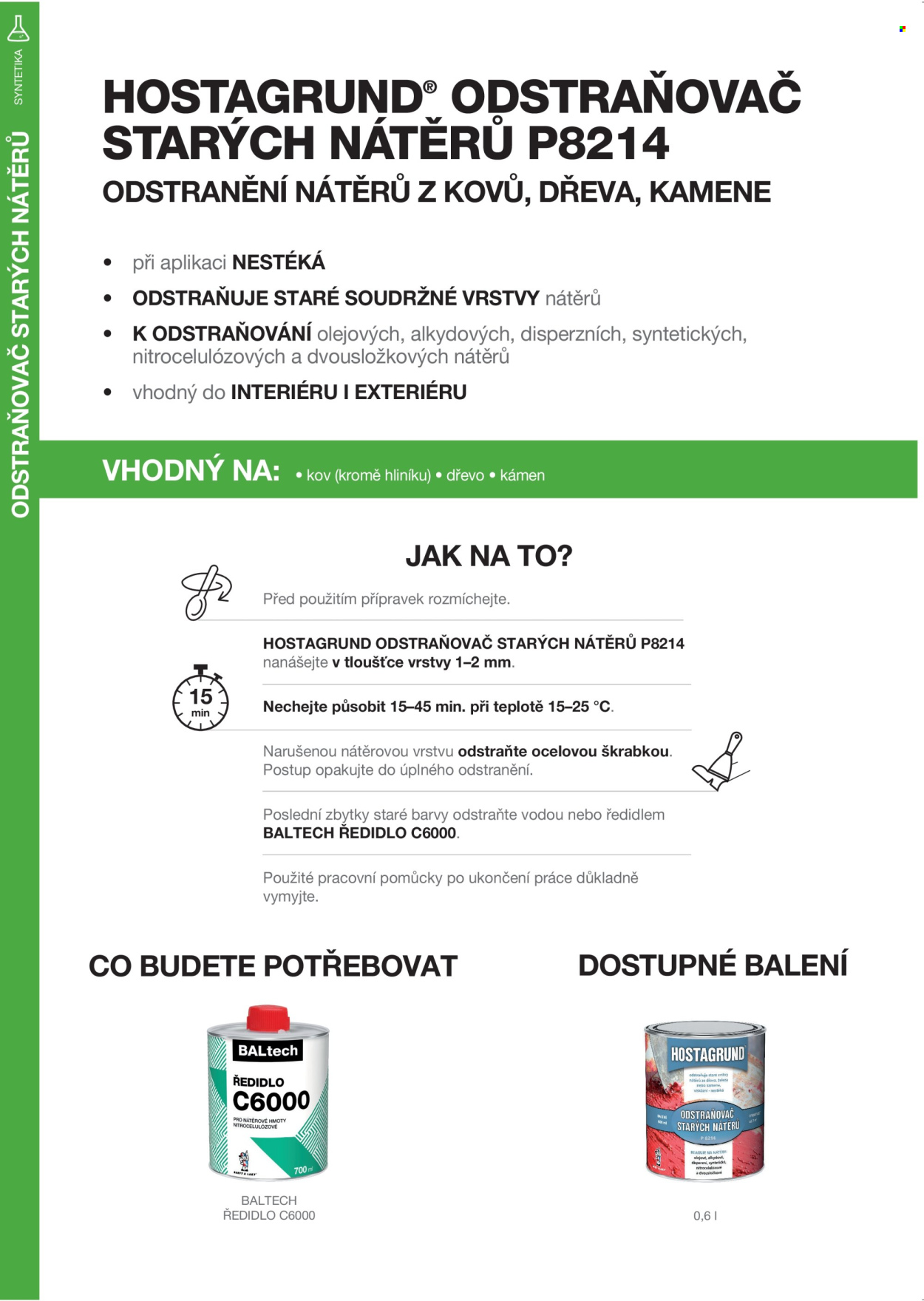 Leták Barvy a laky. Strana 50