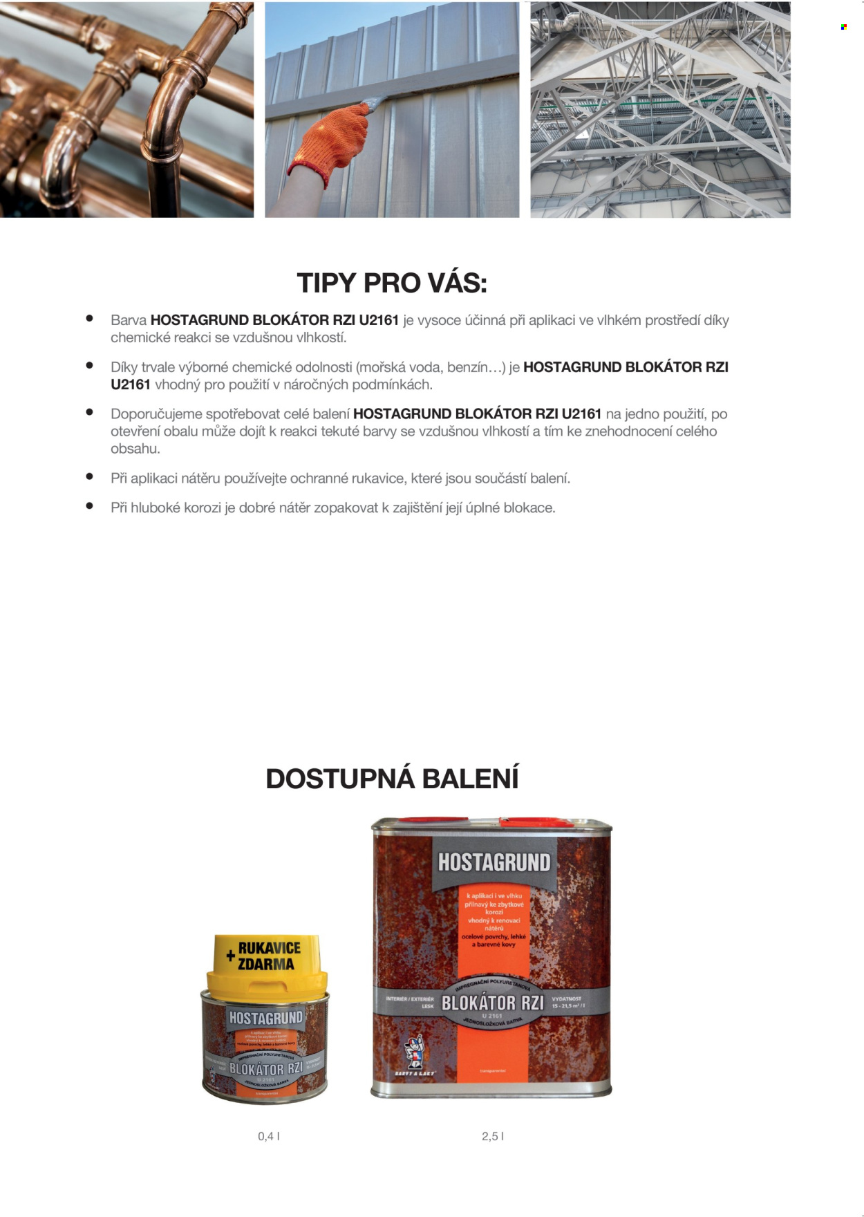 Leták Barvy a laky. Strana 54