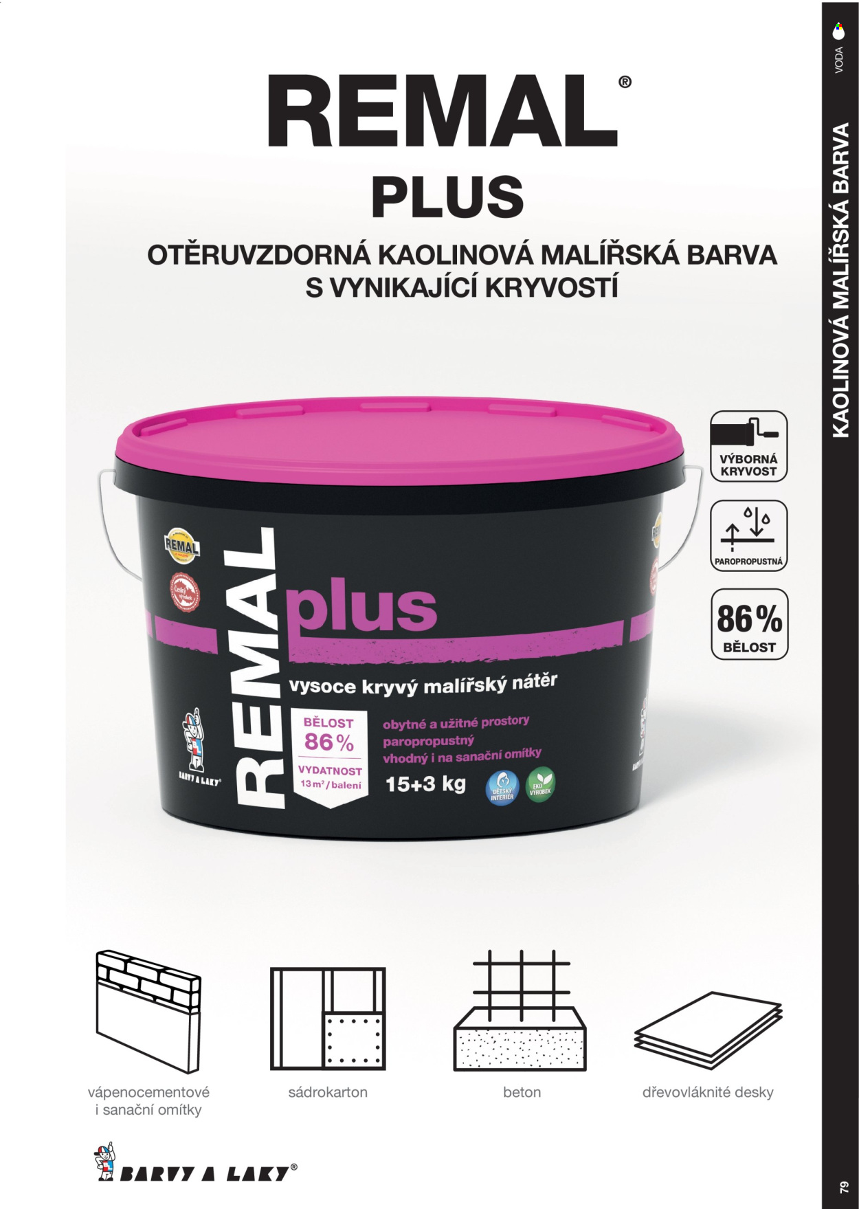 Leták Barvy a laky. Strana 17