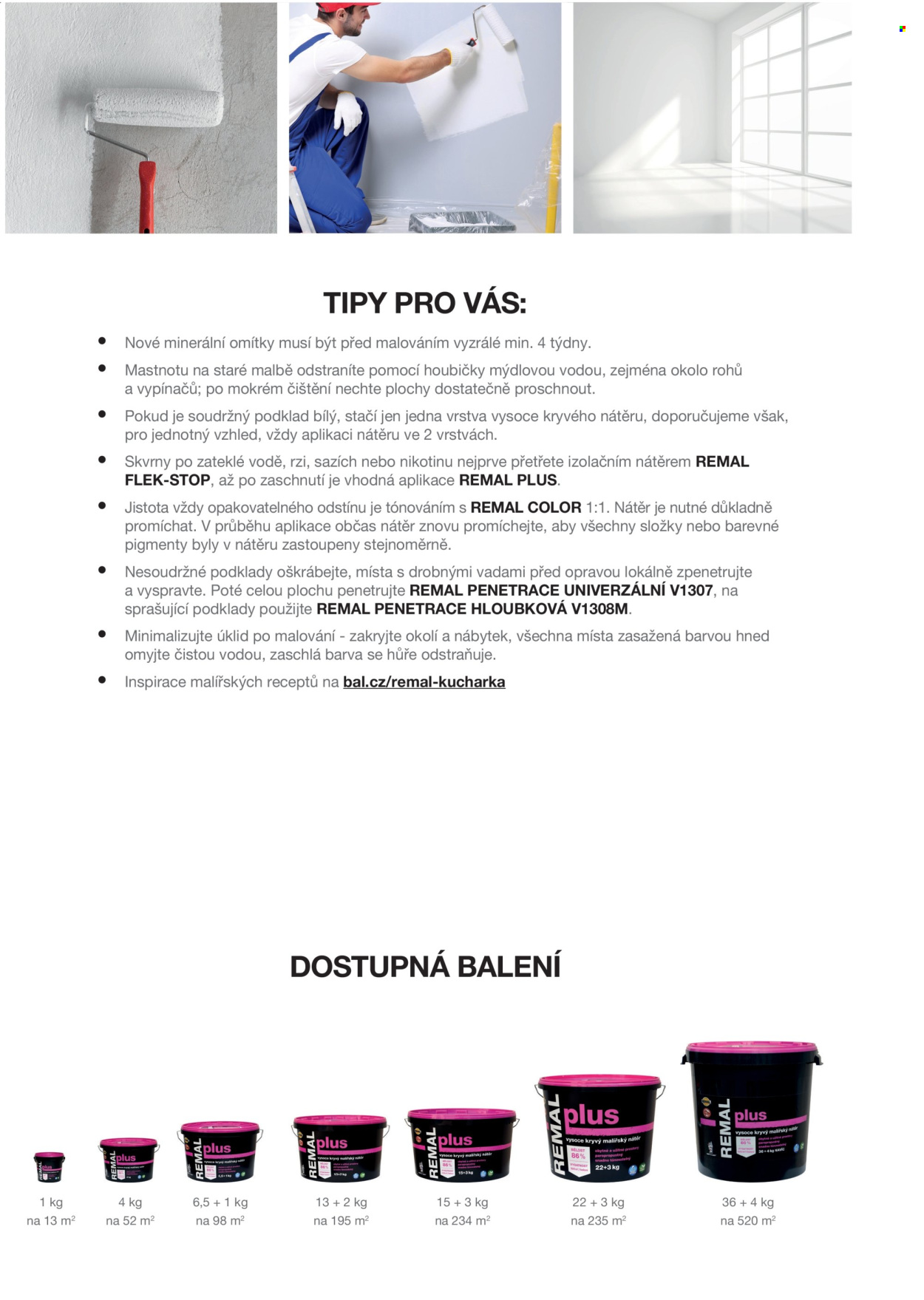 Leták Barvy a laky. Strana 20