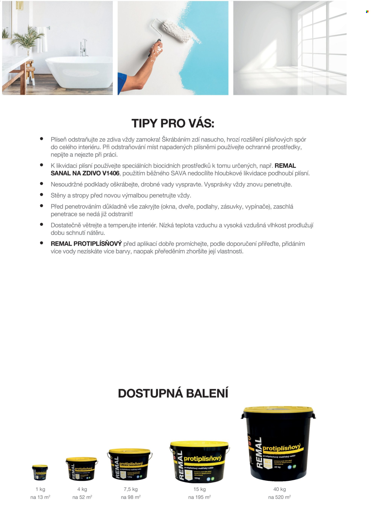 Leták Barvy a laky. Strana 52