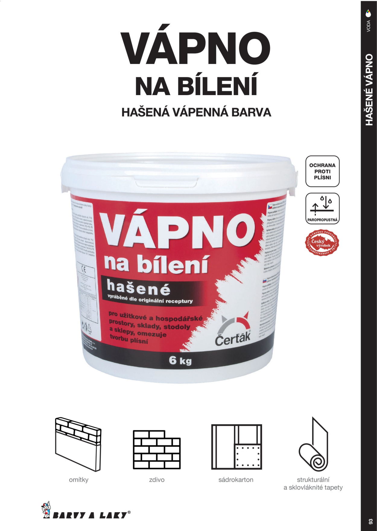 Leták Barvy a laky. Strana 73