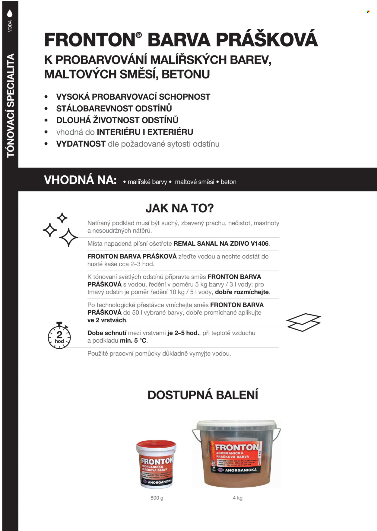 Leták Barvy a laky. Strana 86